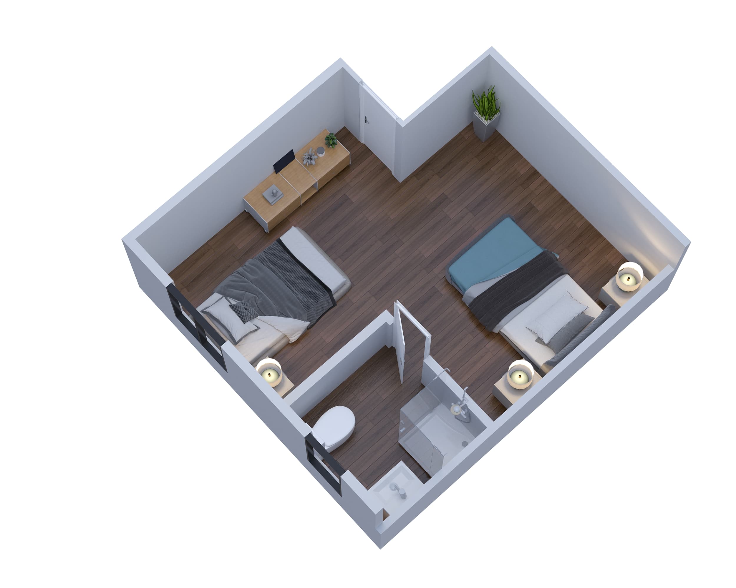 Companion Suite floor plan